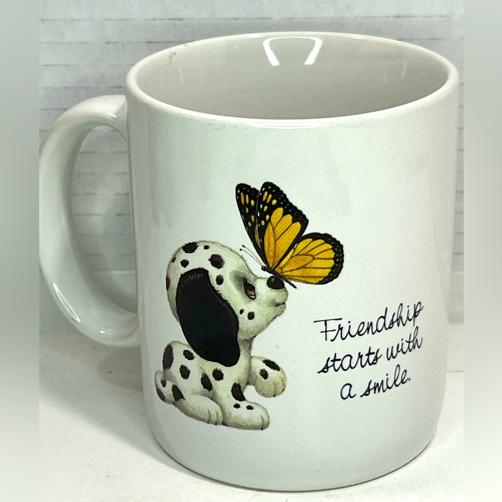 Vintage Current Friendship Coffee Tea Mug Designed by Ruth Morehead 1980s